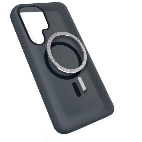 Фото - Чохол для смартфону MAKE Silicone Aura Magnet for Samsung S26 Ultra, Black (MCLAM-SS26UBK)