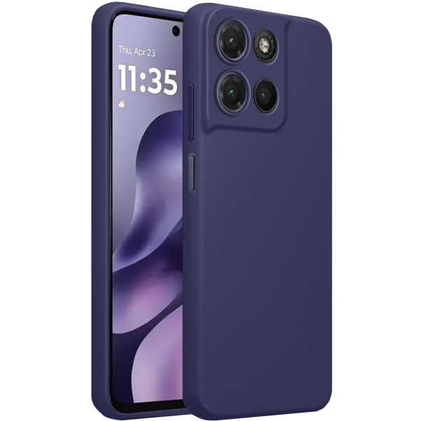 Фото - Чохол для смартфона MAKE Silicone for Motorola G17/G17 Power, Evening Blue (MCL-MG17/G17PEB)