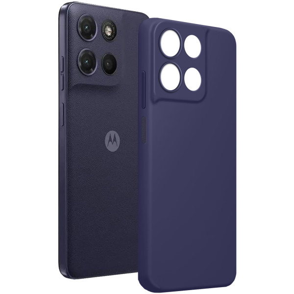 Фото - Чохол для смартфона MAKE Silicone for Motorola G17/G17 Power, Evening Blue (MCL-MG17/G17PEB)