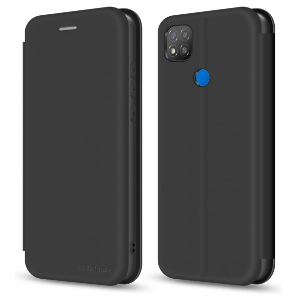 Фото - Чехол для смартфона MakeFuture Flip Soft-Touch PU Black Xiaomi Redmi 9C (MCP-XR9CBK)