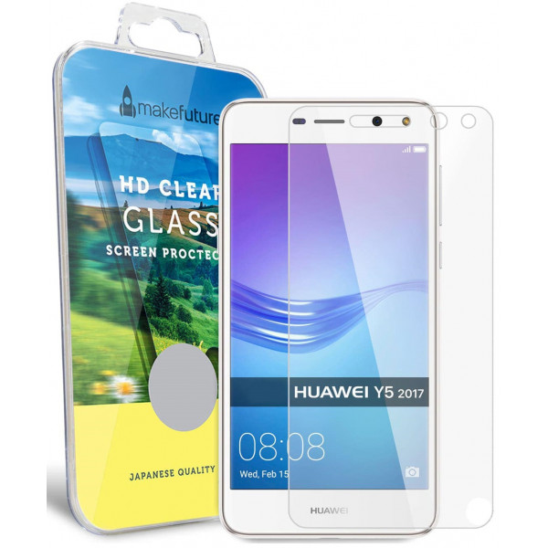 Фото - Защитное стекло для смартфона MakeFuture Huawei Y5 2017 (MGFC-HUY517)