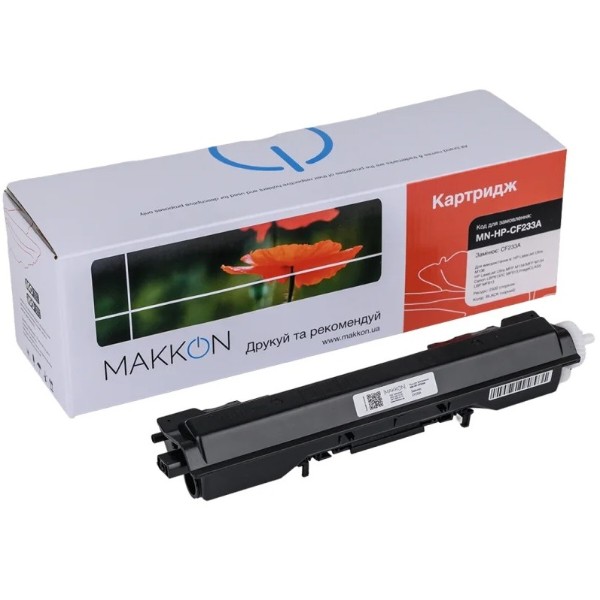 Фото - Картридж-тонер Makkon HP CF233A (33A) для LJ Ultra M105/106/133/134 (MN-HP-CF233A) Фото - Картридж-тонер Makkon HP CF233A (33A) для LJ Ultra M105/106/133/134 (MN-HP-CF233A)