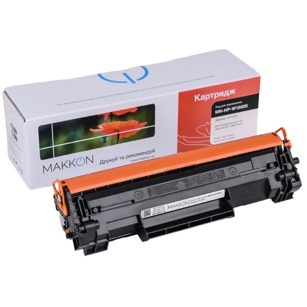 Фото - Картридж-тонер Makkon HP W1500X (150X) для LJ M111/M141 (MN-HP-W1500X)
