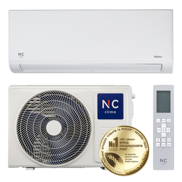 Фото - Кондиционер сплит NC clima NCI18EHMIw1eu/NCO18EHMIw1eu