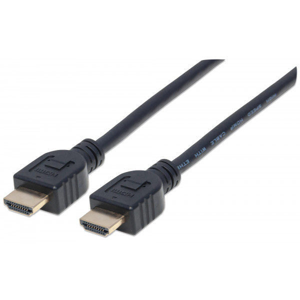 Фото - Кабель HDMI Manhattan HDMI M - M 3.0m V1.4 CL3 (353946)