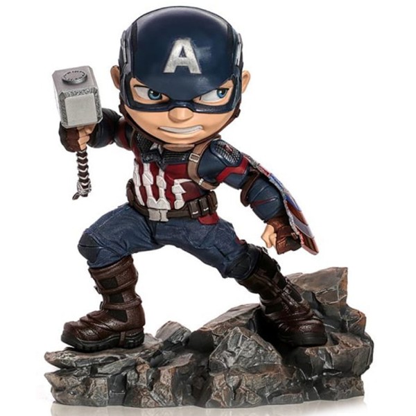 Фото - Колекційна фігурка Iron Studios MARVEL Capitan America Avangers: Endgame (MARCAS26620-MC)