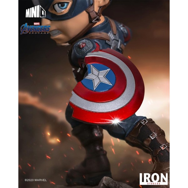 Фото - Колекційна фігурка Iron Studios MARVEL Capitan America Avangers: Endgame (MARCAS26620-MC)