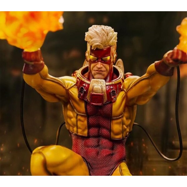 Фото - Колекційна фігурка Iron Studios MARVEL X-Men Pyro (MARCAS30420-10)