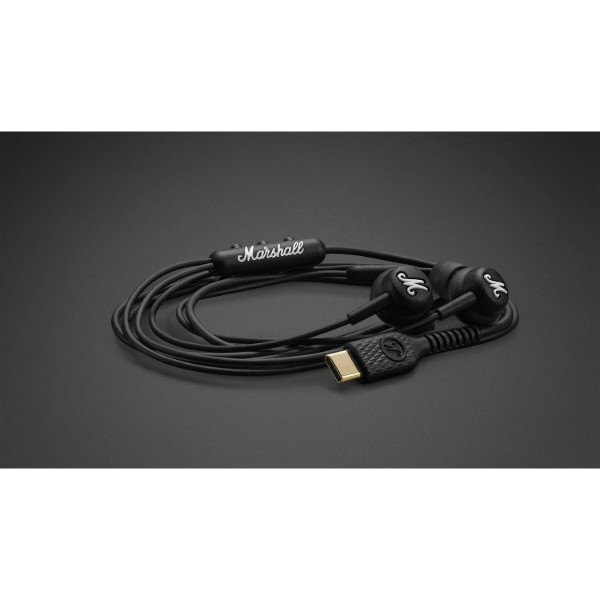 Фото - Наушники вкладыши проводные Marshall Mode USB-C Black (1008181)