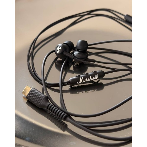 Фото - Наушники вкладыши проводные Marshall Mode USB-C Black (1008181)