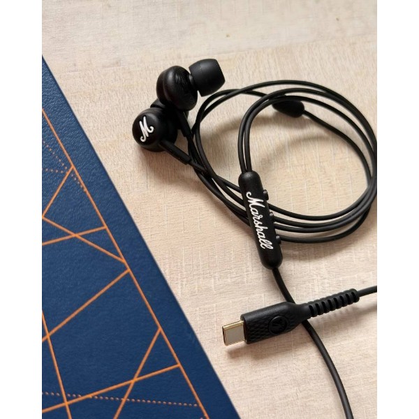 Фото - Наушники вкладыши проводные Marshall Mode USB-C Black (1008181)