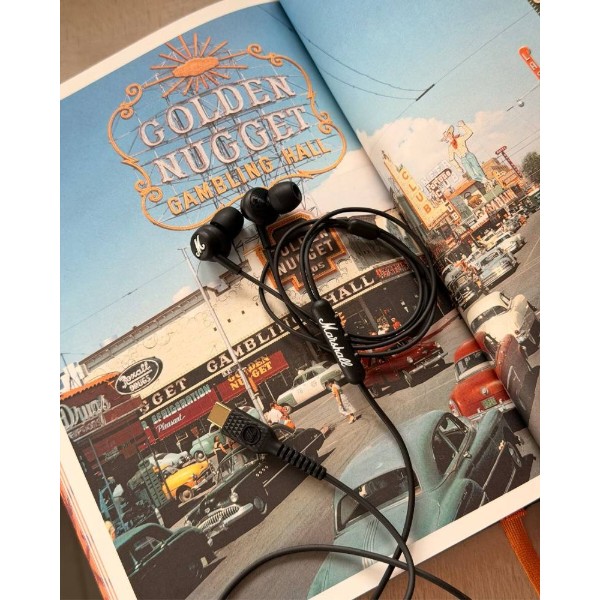 Фото - Наушники вкладыши проводные Marshall Mode USB-C Black (1008181)