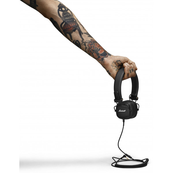 Фото - Наушники накладные проводные Marshall Major III Black (4092182)