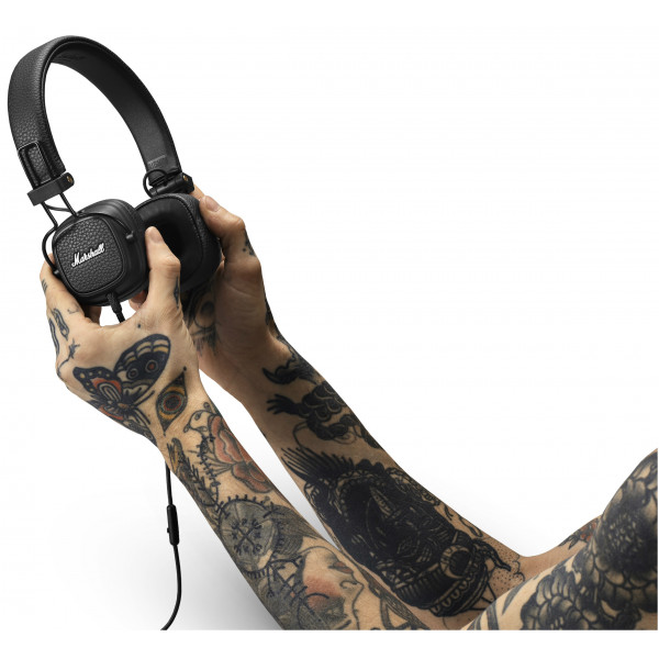 Фото - Наушники накладные проводные Marshall Major III Black (4092182)