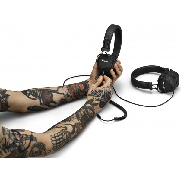 Фото - Наушники накладные проводные Marshall Major III Black (4092182)
