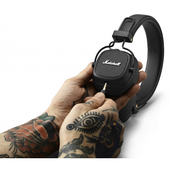 Фото - Наушники накладные проводные Marshall Major III Black (4092182)