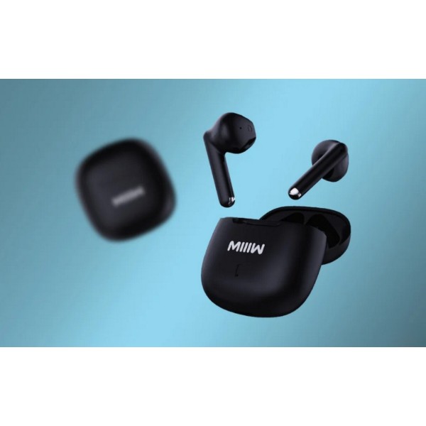 Фото - Наушники вкладыши беспроводные TWS MiiiW Marshmallow TWS Headphones Plus Black (MWTW03)