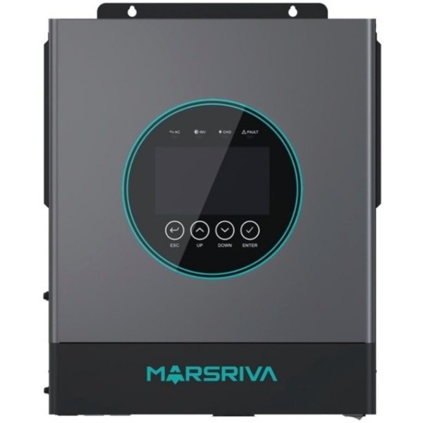 Фото - Інвертор гібридний сонячний Marsriva OFF-G (1ф, 5.0 kW, 24V) з Wi-Fi (MR-SPF5K-LP1-TL20E)