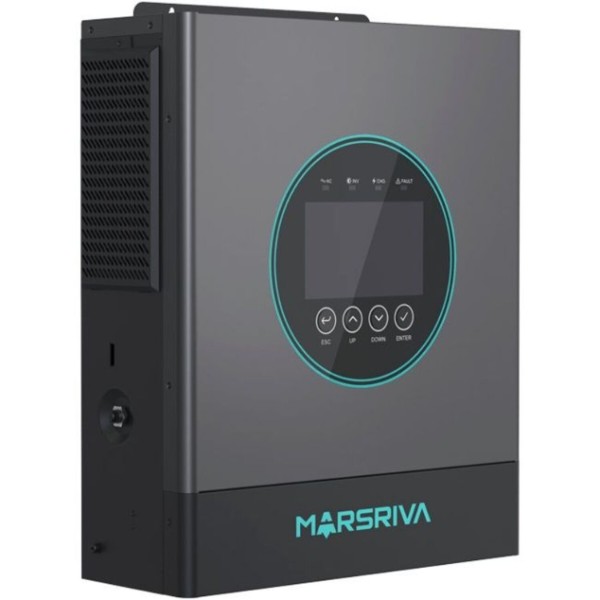 Фото - Інвертор гібридний сонячний Marsriva OFF-G (1ф, 5.0 kW, 24V) з Wi-Fi (MR-SPF5K-LP1-TL20E)