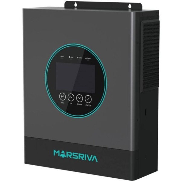 Фото - Інвертор гібридний сонячний Marsriva OFF-G (1ф, 5.0 kW, 24V) з Wi-Fi (MR-SPF5K-LP1-TL20E)