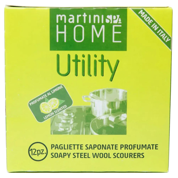 Фото - Губка для мытья посуды металлическая MARTINI SPA HOME Soapy Steel Wool Scourers (0204B00)