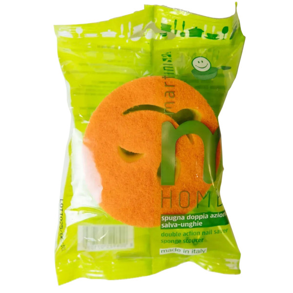 Фото - Губка для миття посуду поролонова MARTINI SPA Homme Double Action Nail Saver Sponge Scourer (7107P00)
