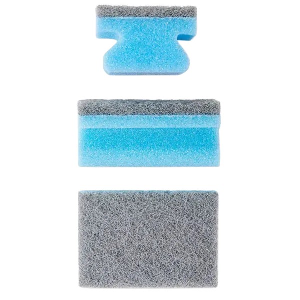Фото - Губка для мытья посуды целлюлозная MARTINI SPA HYGIENE+ 3 Non-Scratch Nail Saver Sponges Antibacterial Double Protection (7069HYG)