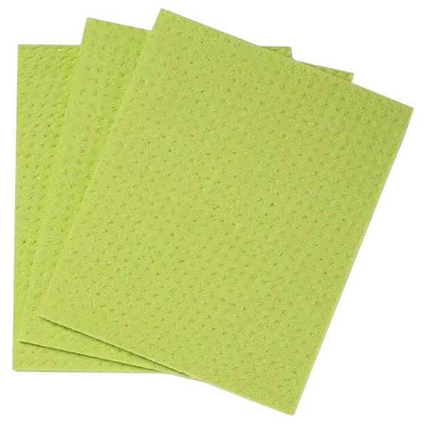 Фото - Набір губок целюлозних для миття посуду MARTINI SPA Mr.Eco 3 Cellulose Sponge Cloths (7229MRE)