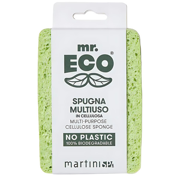 Фото - Губка для мытья посуды целлюлозная MARTINI SPA Mr.Eco Multi-Purpose Cellulose Sponge (7230MRE)