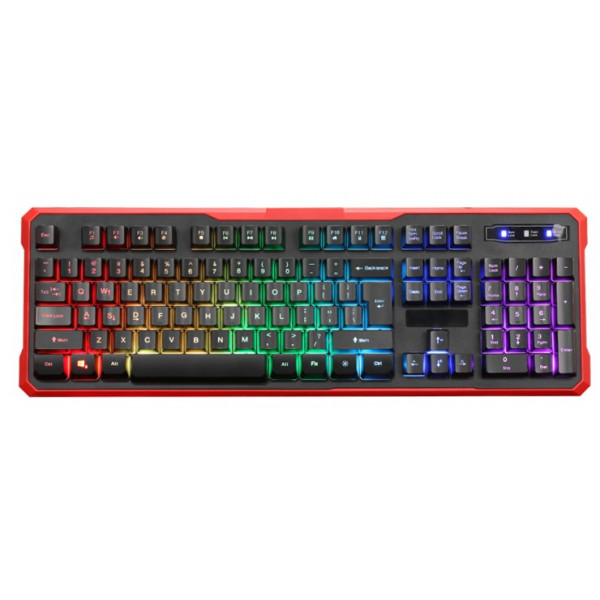 Фото - Клавіатура дротова ігрова Marvo K629G Multi-LED Black/Red USB Фото - Клавіатура дротова ігрова Marvo K629G Multi-LED Black/Red USB