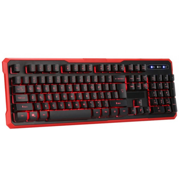 Фото - Клавіатура дротова ігрова Marvo K629G Multi-LED Black/Red USB