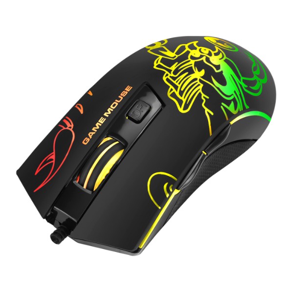 Фото - Мышь проводная игровая Marvo M209 7 colors-LED Black USB