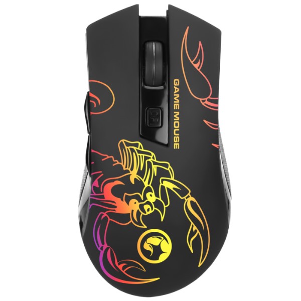 Фото - Мышь проводная игровая Marvo M209 7 colors-LED Black USB