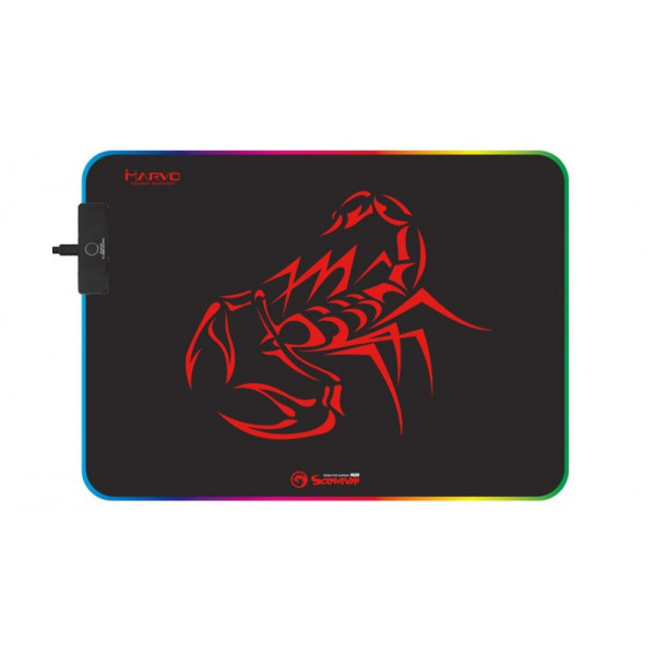 Фото - Коврик для мыши игровой Marvo MG08 M RGB Lighting (MG08.M.RGB)