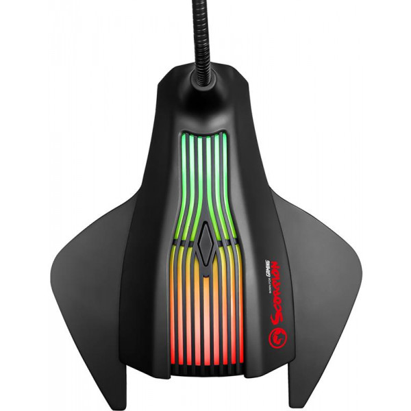 Фото - Мікрофон до комп'ютера Marvo MIC-01 Multi-LED Black