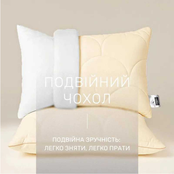 Фото - Подушка стандартная MirSon №522 Marzello Collection Silk Kapok мягкая 40x60 см (2200012229729)