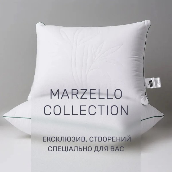 Фото - Подушка стандартна MirSon №519 Marzello Collection Bamboo м'яка 70x70 см (2200012229194)