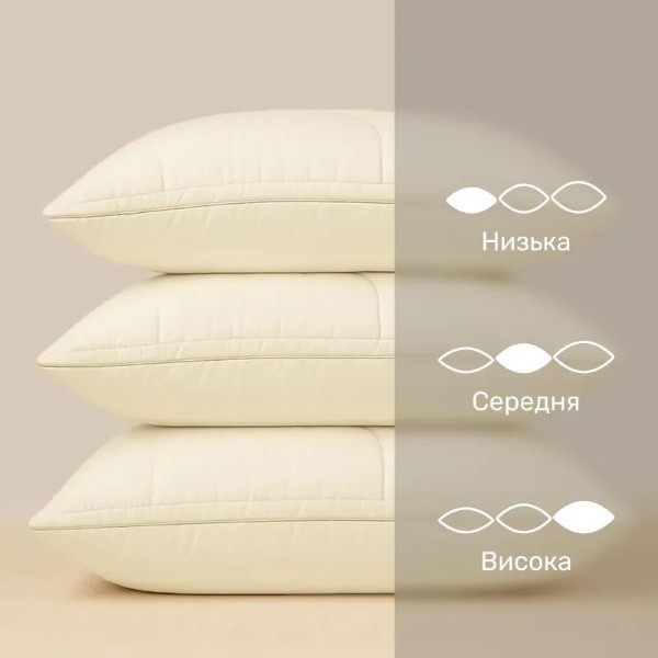 Фото - Подушка стандартная MirSon №523 Marzello Collection Silk Kapok средняя 70x70 см (2200012229835)