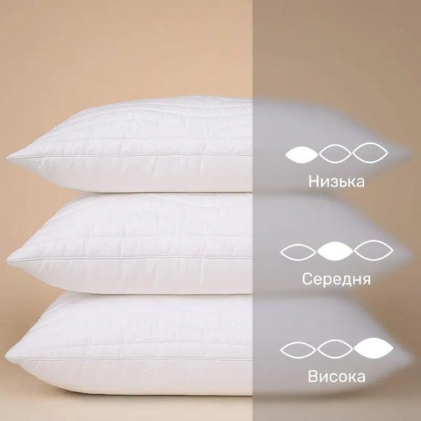 Фото - Подушка стандартна MirSon №505 Marzello Collection Thinsulate середня 70x70 см (2200012228531)