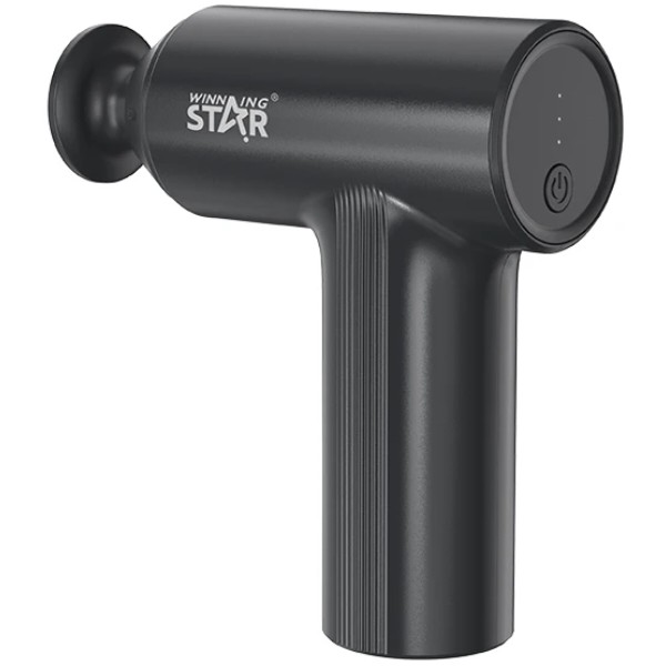 Фото - Массажер для тела WinningStar ST-6408 10W FASCIA MASSAGE GUN 4 насадки Black (WNNGS-ST-6408-BK)