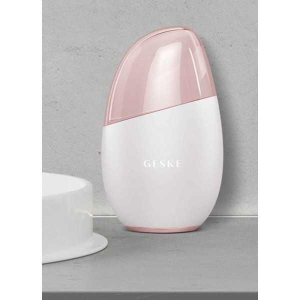 Фото - Масажер для обличчя GESKE Cool & Warm Eye and Face Massager 7 в 1 пудровий (GK000700SL01)