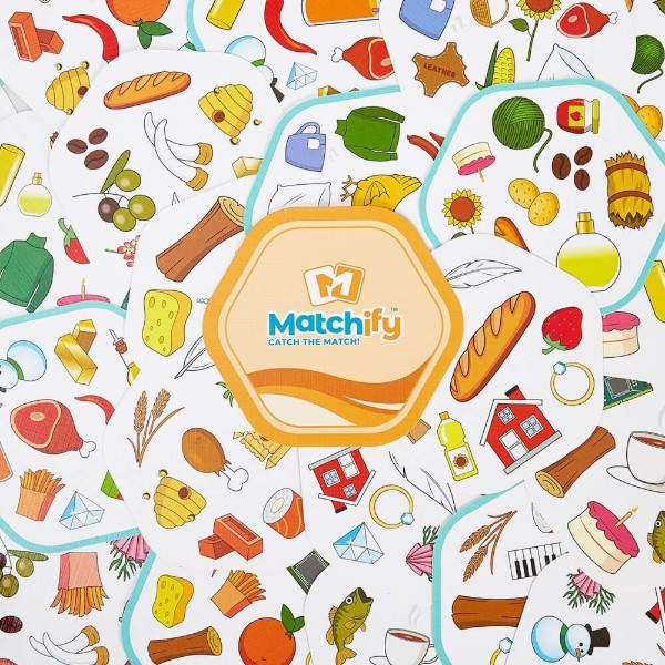 Фото - Настільна гра (5-7 років) Super Puper на асоціації «Matchify» MadeOf (Зроблено з) (MATCH9000D)