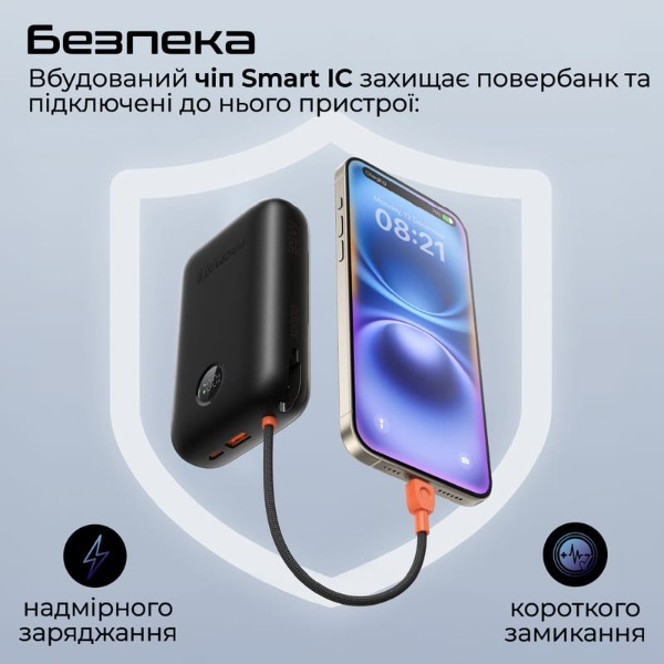 Фото - Батарея мобильная Promate 30000mAh (powerpod-30.black)