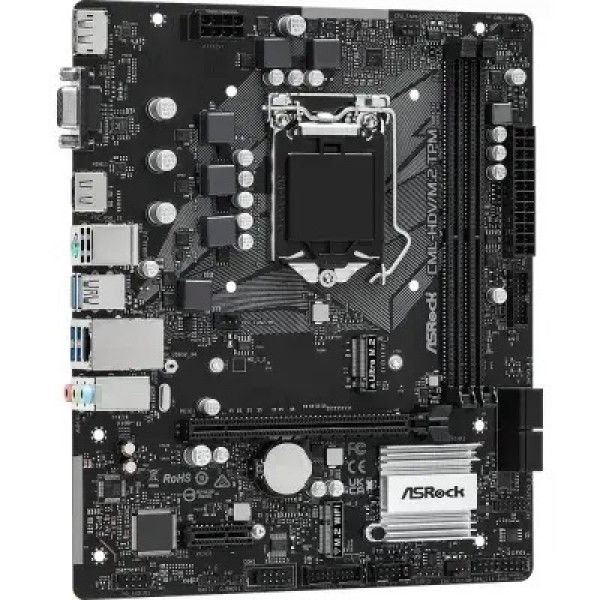 Фото - Материнская плата ASRock CML-HDV/M.2 TPM R2.0