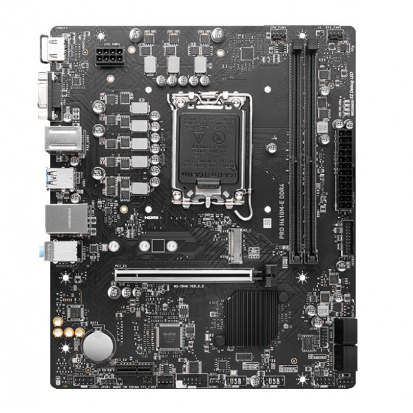 Фото - Материнская плата MSI PRO H610M-E DDR4