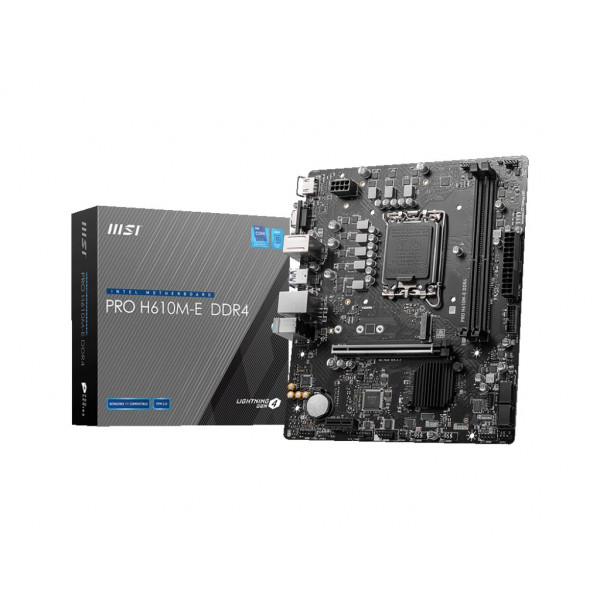 Фото - Материнская плата MSI PRO H610M-E DDR4