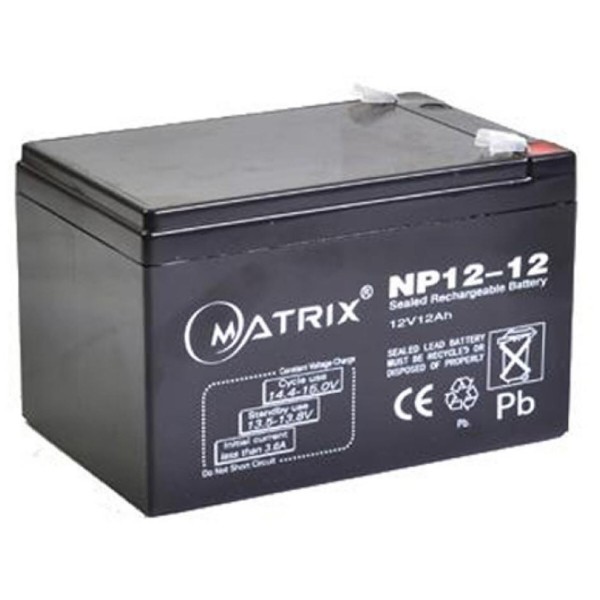 Фото - Аккумулятор для ИБП Matrix 12V 12AH (NP12_12)