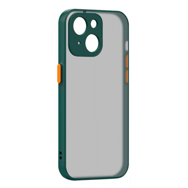 Фото - Чохол для смартфону Armorstandart Frosted Matte for Apple iPhone 14 Dark Green (ARM64489)