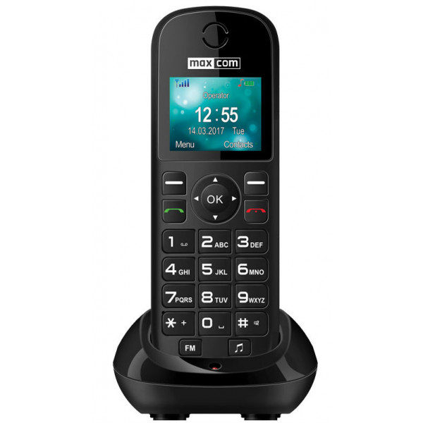 Фото - Мобільний телефон Maxcom MM35D Black