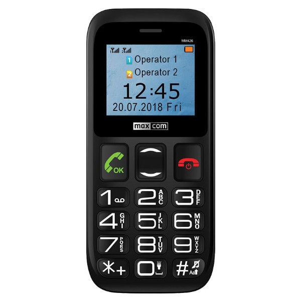 Фото - Мобільний телефон Maxcom MM426 Black